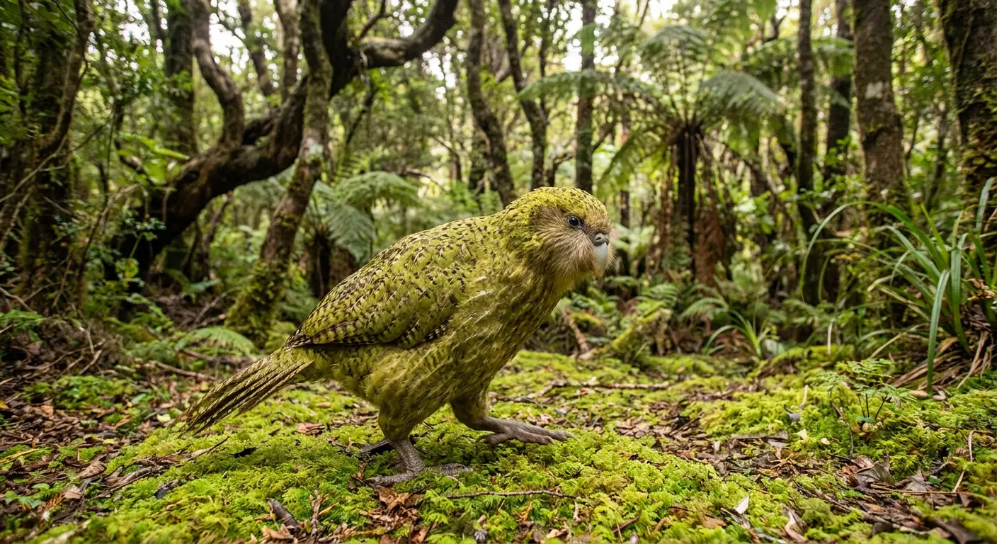 90 Kakapo Chicks Lift New Zealand Population to 325